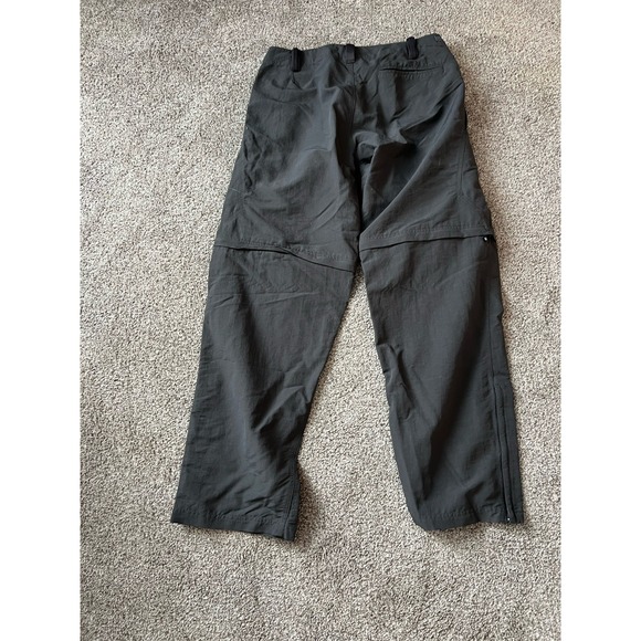 The North Face Convertible‎ Pants Mens 36 Gray Nylon Hiking Shorts - Picture 2 of 10